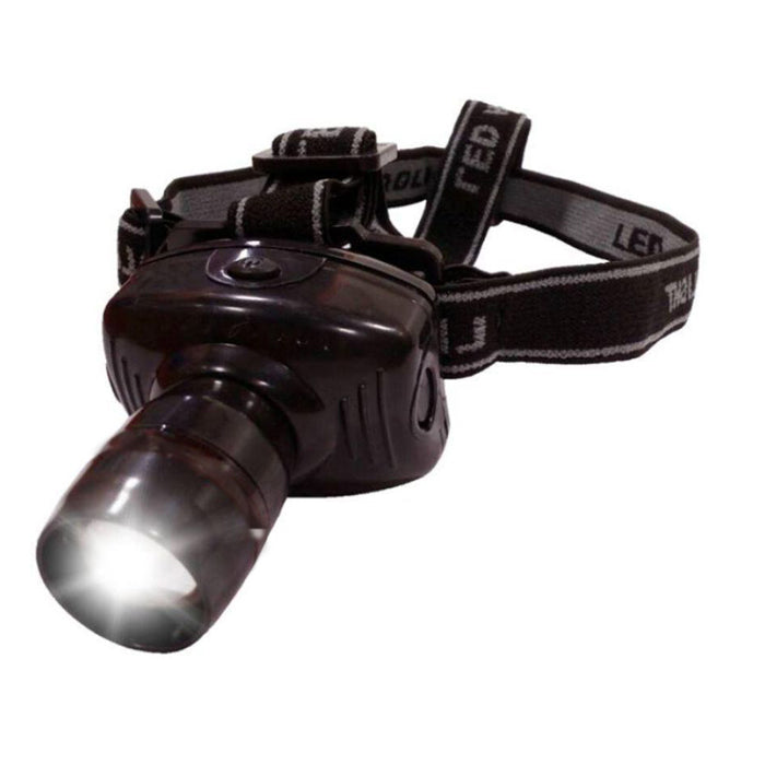 Led Head Light Black