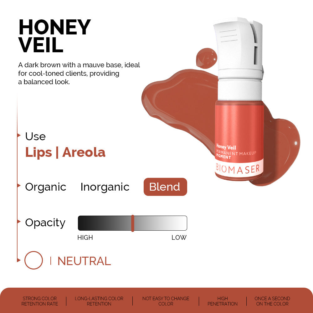 Global Best-Selling Organic PMU Lip Pigment | Biomaser Long-Last Lip Ink