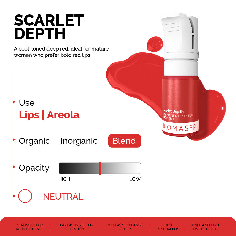 Global Best-Selling Organic PMU Lip Pigment | Biomaser Long-Last Lip Ink