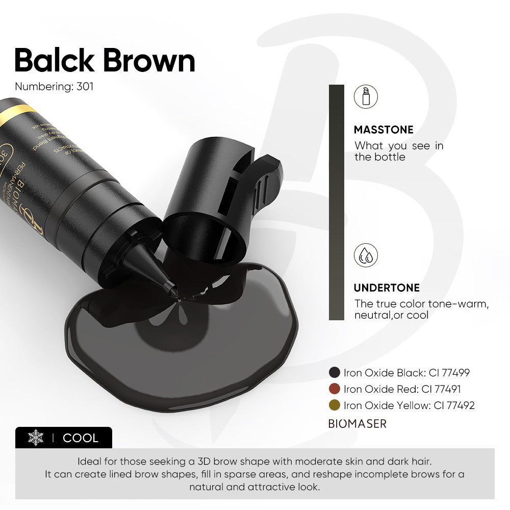 Biomaser Pigment Ink for Eyebrow