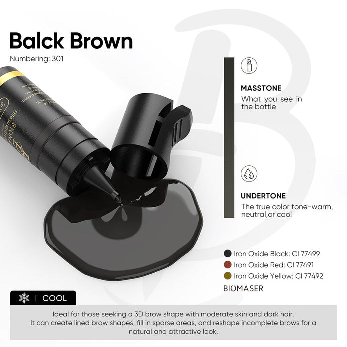 Biomaser Pigment Ink for Eyebrow