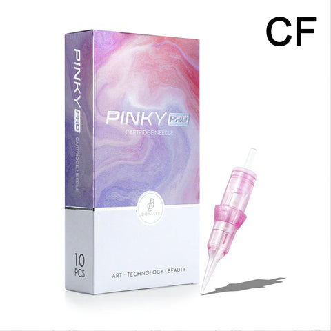 0411U-0.18mm Curve Flat Biomaser Pinky Pro Permanent Makeup Needle Cartridges for standard tattoo pen machine