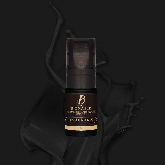 Biomaser Pigment 479 SUPER BLACK for Eyebrow