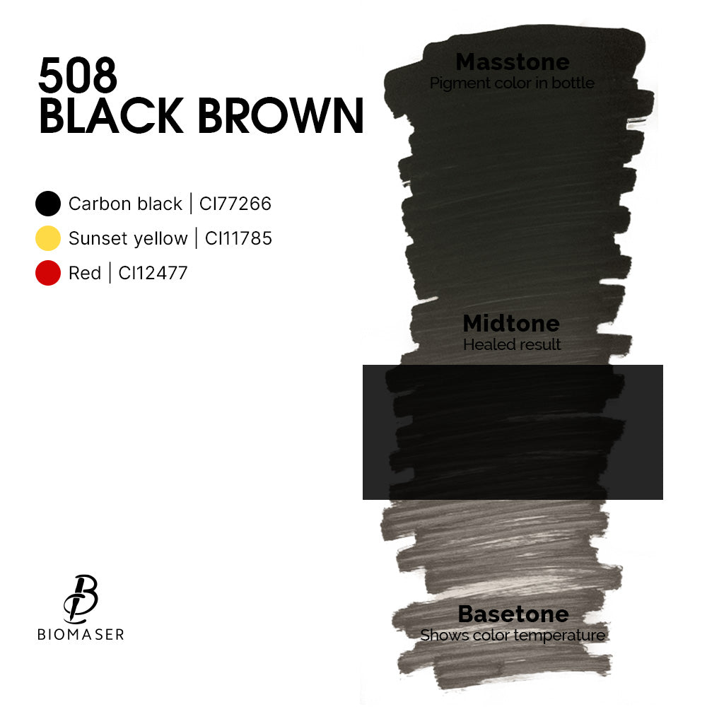 Biomaser Liquid Pigment Ink for Eyebrow