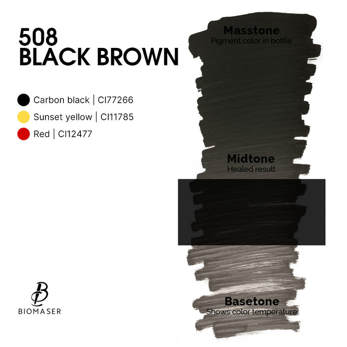 Biomaser Liquid Pigment Ink for Eyebrow