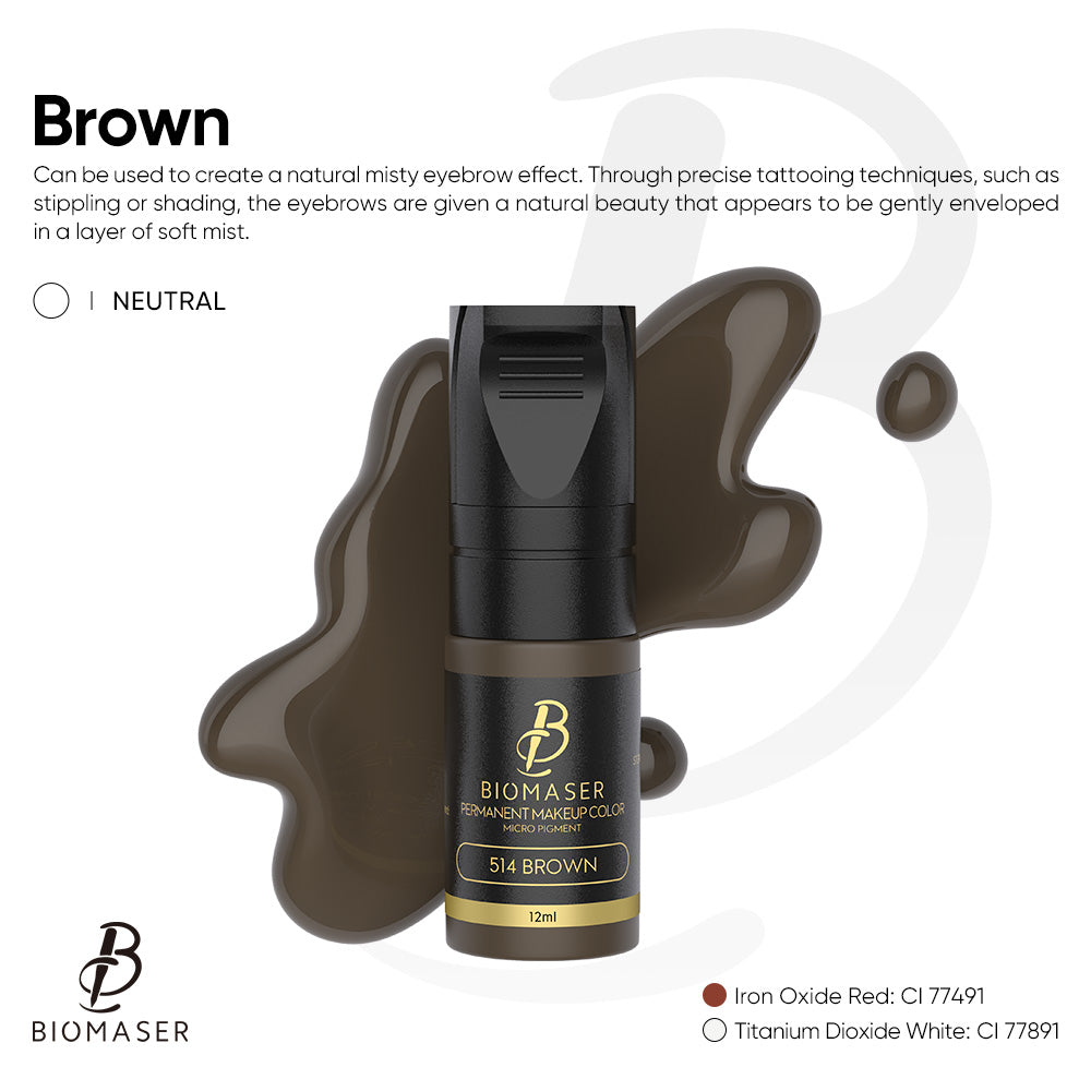 Biomaser Pigment Ink for Eyebrow