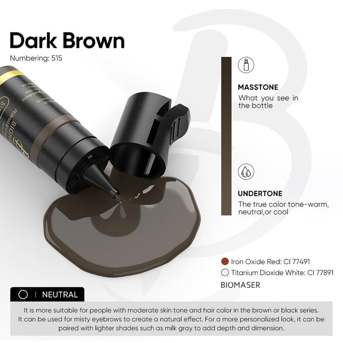 Biomaser Pigment Ink for Eyebrow
