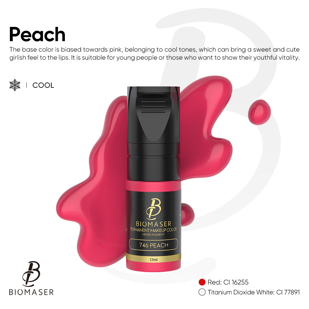 Biomaser Pigment Ink for Lips