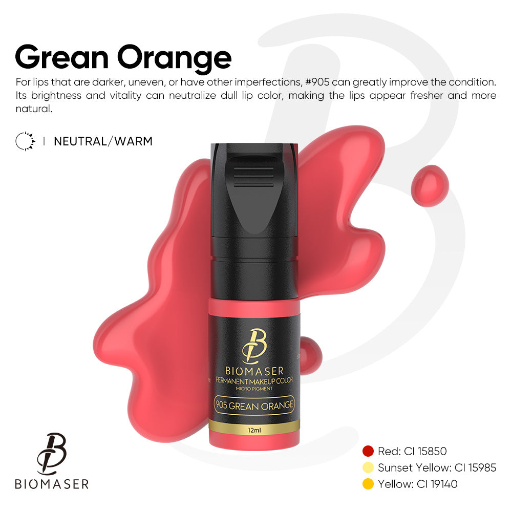 Biomaser Pigment Ink for Lips