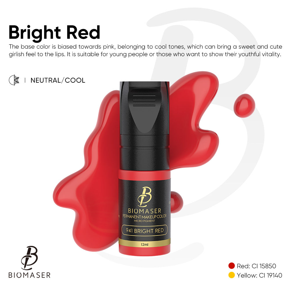 Biomaser Pigment Ink for Lips