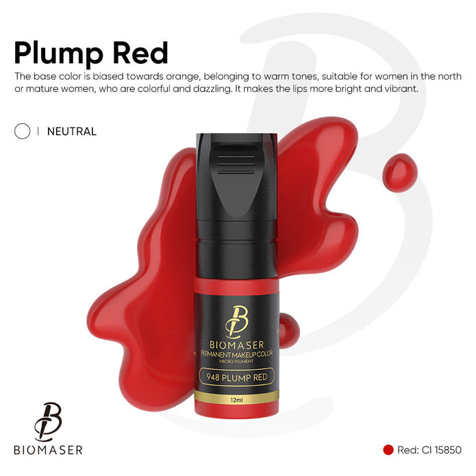 Biomaser Pigment Ink for Lips