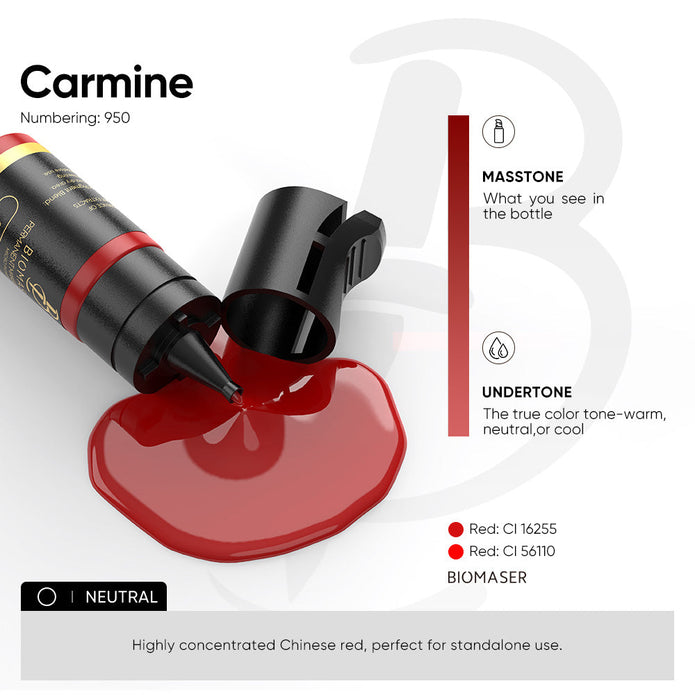 Biomaser Pigment Ink for Lips