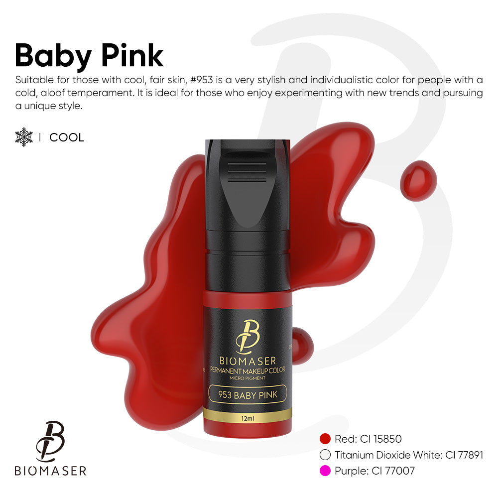 Biomaser Pigment Ink for Lips