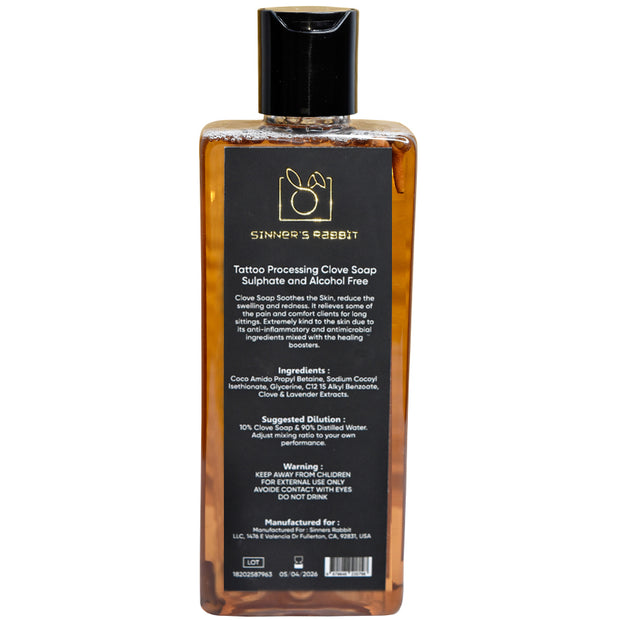 Tattoo Clove Soap - 8oz