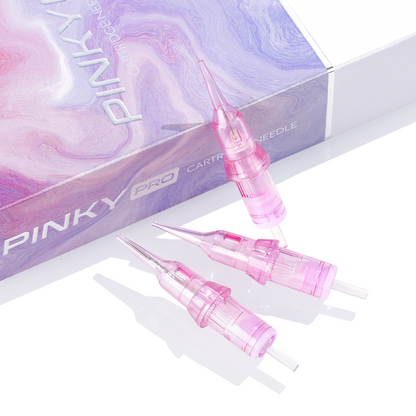 F FLAT Biomaser Pinky Pro Tattoo Permanent Makeup Needle Cartridges for standard tattoo pen machine