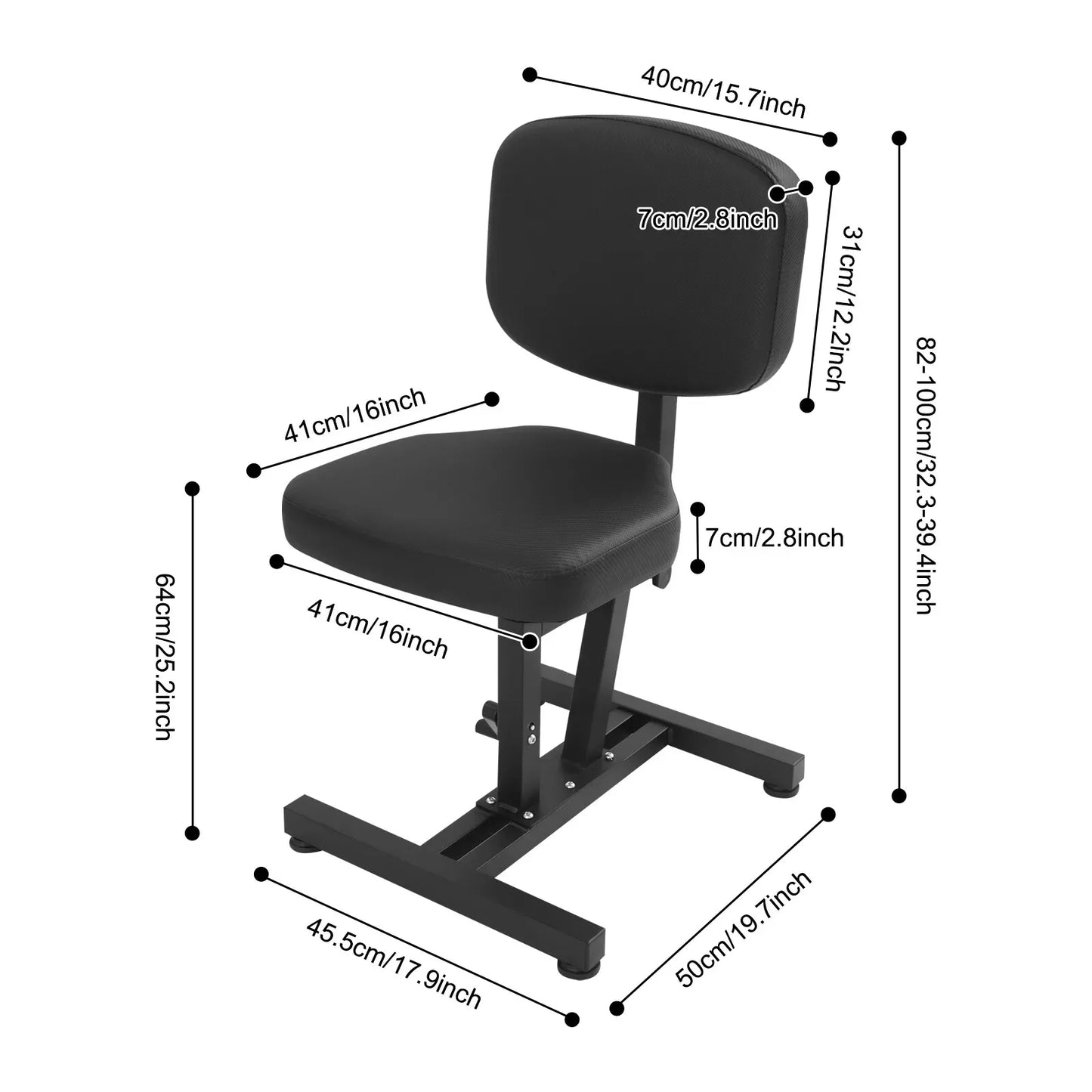 Double Panel Tattoo Arm Rest Adjustable Chair