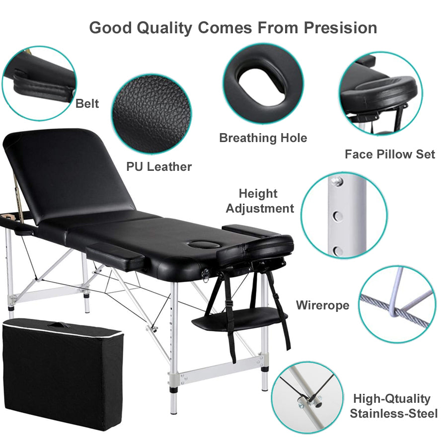 foldable massage bed