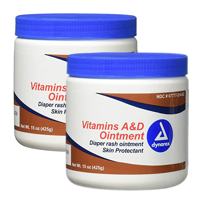 Dynarex Vitamins A & D Ointment Jar