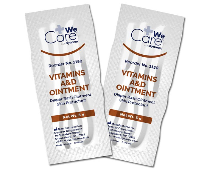 Dynarex Vitamins A & D Ointment Pouch