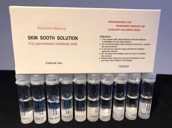 Goochie Permanent Make Up Skin Sooth Solution 10X2ml