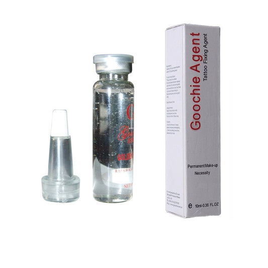 Goochie Permanent Makeup Fixing Agent Effective Lock the Color 10ml-0.36 FL.Oz