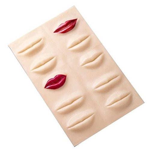 Goochie 3D Rubber Permanent Make Up Practice Skin For (Lip)