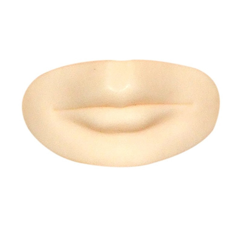 Goochie 3D Rubber Permanent Make Up Practice Skin For (Lip)