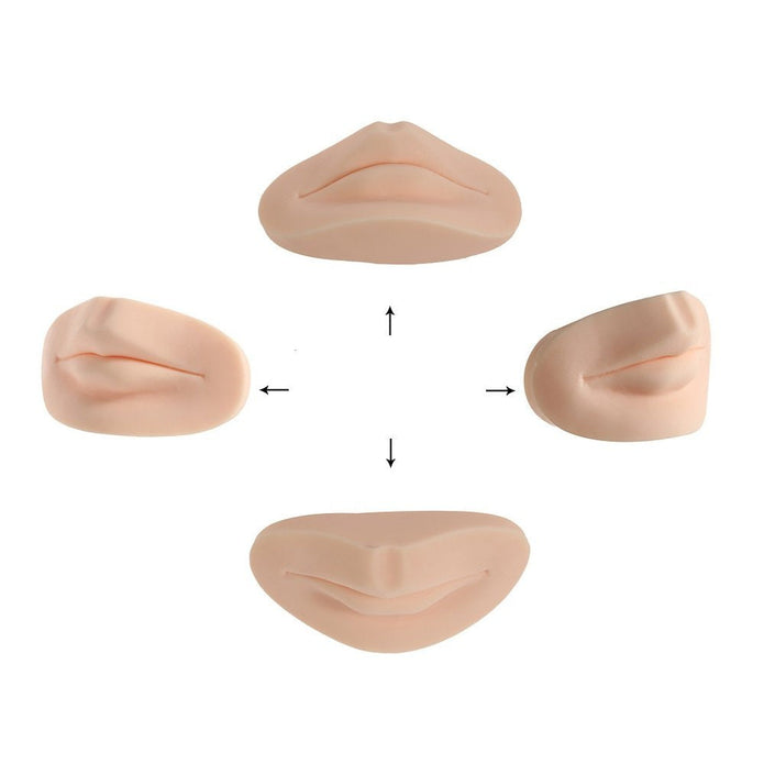 Goochie 3D Rubber Permanent Make Up Practice Skin (Replace Parts For Head Model)