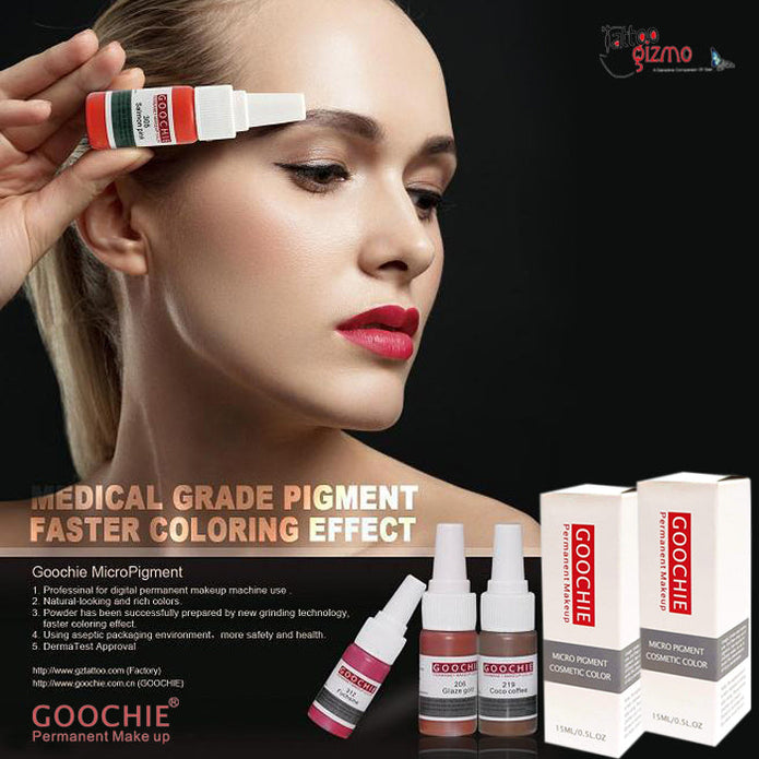 Goochie Permanent Make Up Pigment Color 15 ml