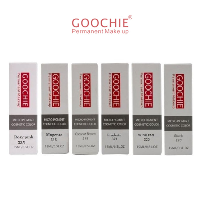 Goochie Permanent Make Up Pigment Color 15 ml