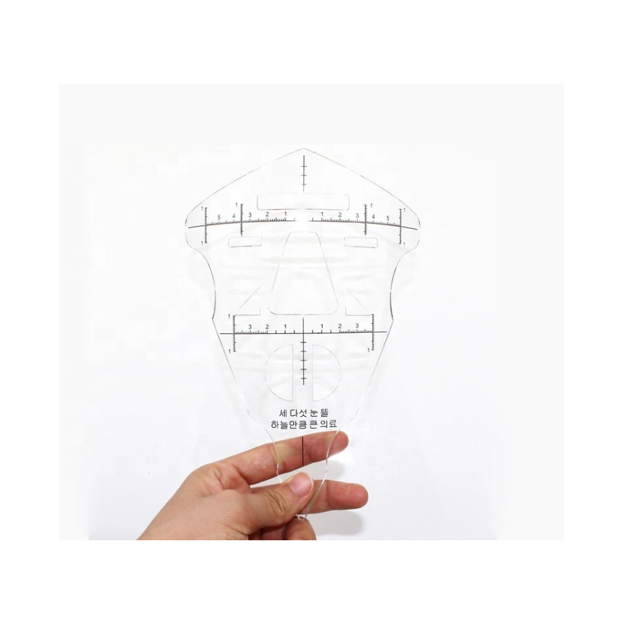 Microblading Measuring Full Face Guide Ruler